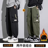 DDWD9938 Black Plove+DDWD9938 Армейский зеленый и бархатный