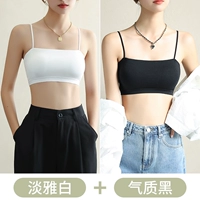 Элегантный белый+темперамент черный [Tube Top]