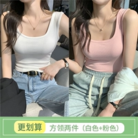 Белый, розовый