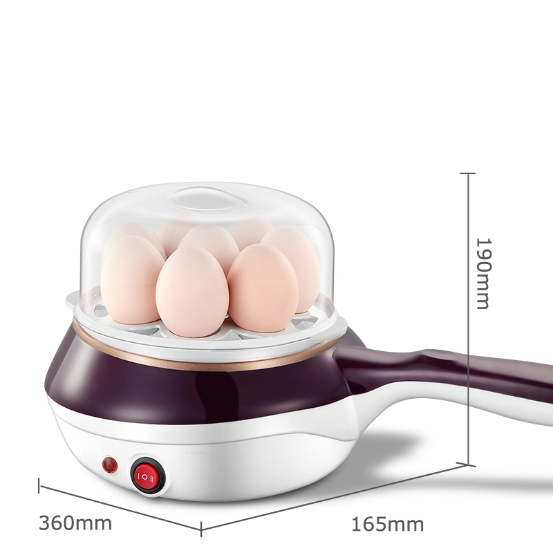 nồi lẩu điện mini của lock&lock Ling Rui XB-3109 trứng hấp hộ gia đình chiên chảo ký túc xá nấu trứng nấu phở nồi điện chiên trứng - Nồi trứng nồi lẩu mini chính hãng