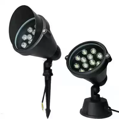 led buried light spotlight outdoor waterproof tree light super bright lawn landscape garden garden light tree light floodlight