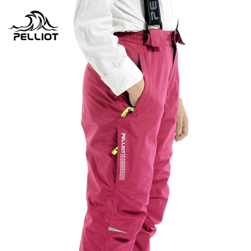 Дорожные детские водонепроницаемые удерживающие тепло дышащие бархатные съемные альпинистские штаны подходит для мужчин и женщин