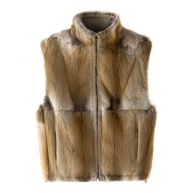 Green Mink Fur Coat for Women 2026 Winter Fashion New Style Mink Fur Vest Reversible Waistcoat Whole Mink Fur Green Mink Fur Coat for Women 2026 Winter Fashion New Style Mink Fur Vest Reversible Waistcoat Whole Mink Fur