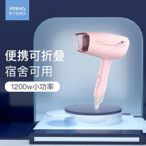 Rewa hair dryer Female dormitory with low power is not easy to hurt chills Hot air negative ion hair dryer Hair dryer