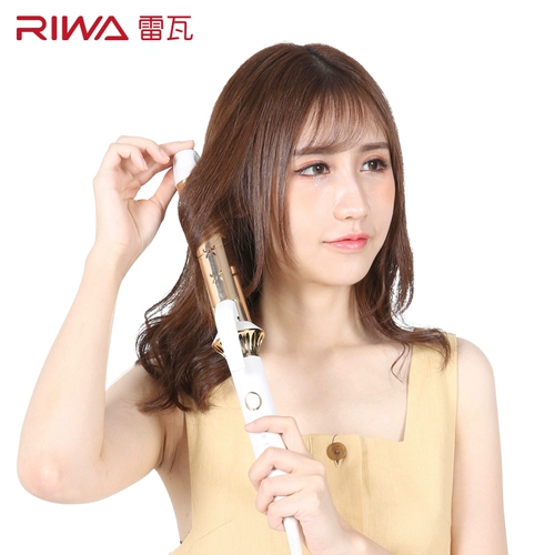 Leiwa Curl Stick Женская корейская большая ролл 33 -миллиметровый парикмахерский салон Профессиональные водяные ребра волны вьющиеся волосы ленивые артефакт