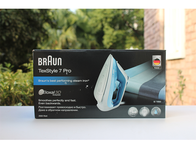 bàn ủi mini du lịch philips Đức nhập khẩu Braun Braun TS775TP Pro phiên bản nâng cấp của bàn ủi hơi nước cầm tay bàn là điện