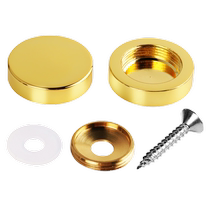Glass mirror nail advertising nail fixed tile copper decorative nail buckle expansion self-tapping screw hole decorative cap cover cover