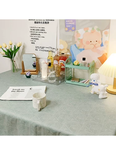 Книга из ткани для школьников, милый журнальный столик для спальни, обучающий настольный коврик для кровати