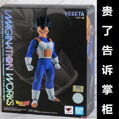 Bandai IMAGINATION WORKS 1 9 can do series Dragon Ball plastic cloth IW Vegeta