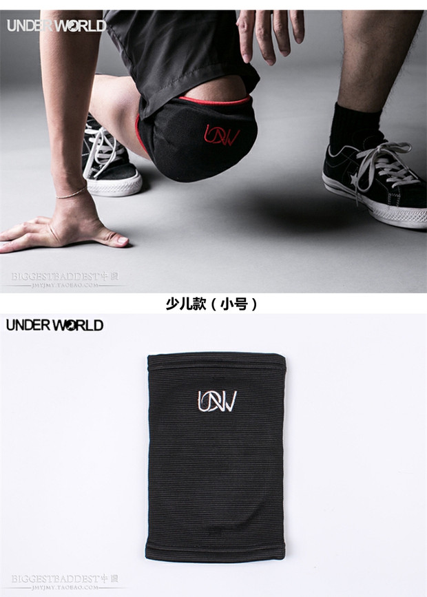 Chính hãng UNDERWORLD miếng đệm đầu gối bboy đường phố thiết bị nhảy powermove bảo vệ đầu gối dày đồ thể thao bảo vệ - Dụng cụ thể thao băng bảo vệ đầu gối nike