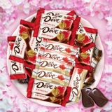 Dove Chocolate 4.5G Slice Milk Bulk 500G Свадебная знаменитость Кантон Кантон Подарочная коробка Упаковка подруга подарки