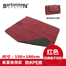BartoniseN outdoor moisture-proof tent picnic mat grass floor mat widening autumn tour camping waterproof picnic sleeping mat