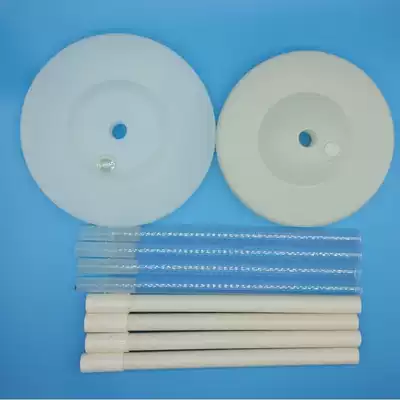 Balloon road lead column small base transparent tube PVC tube wedding birthday party shelf