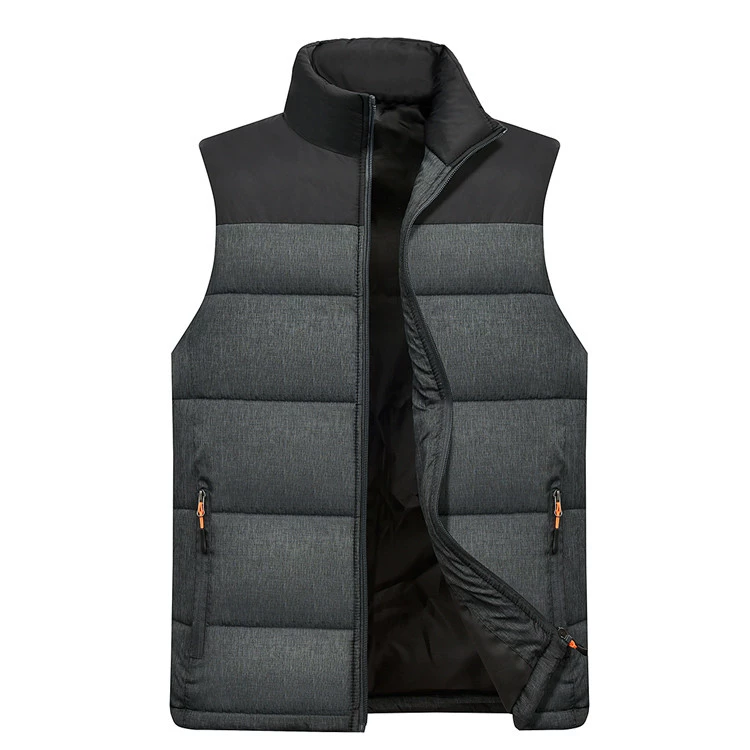 Mùa đông ấm áp vest nam cộng với chất béo dày xuống áo vest vest vest nam vest thể thao ngoài trời