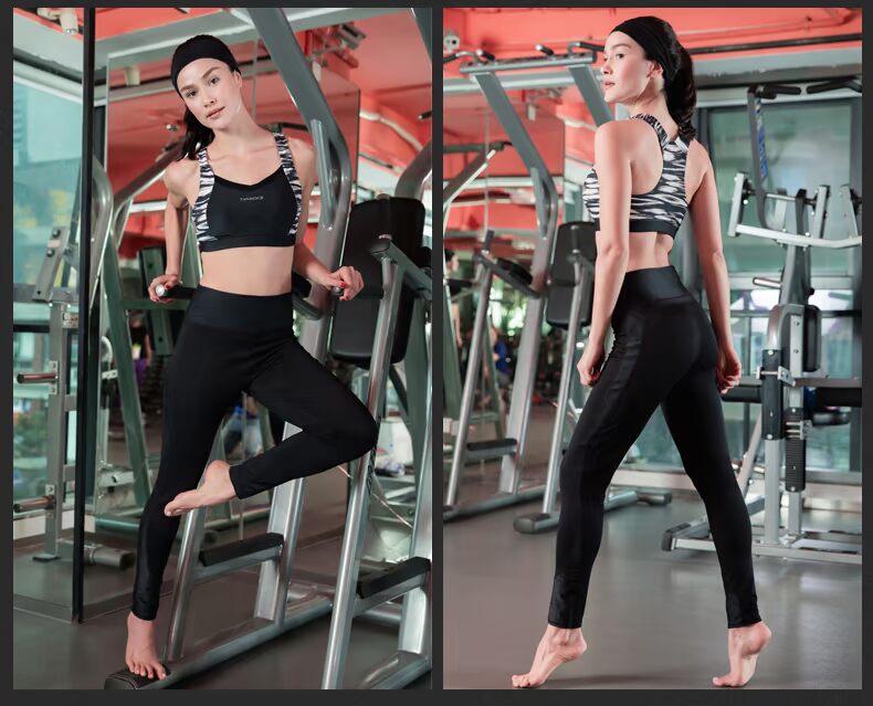 Tim Poqi đồ lót thể thao nữ yoga chuyên nghiệp cường độ cao chạy chống sốc chống sag bra thể dục nhanh khô làm đẹp trở lại - Đồ lót thể thao quần áo tập gym