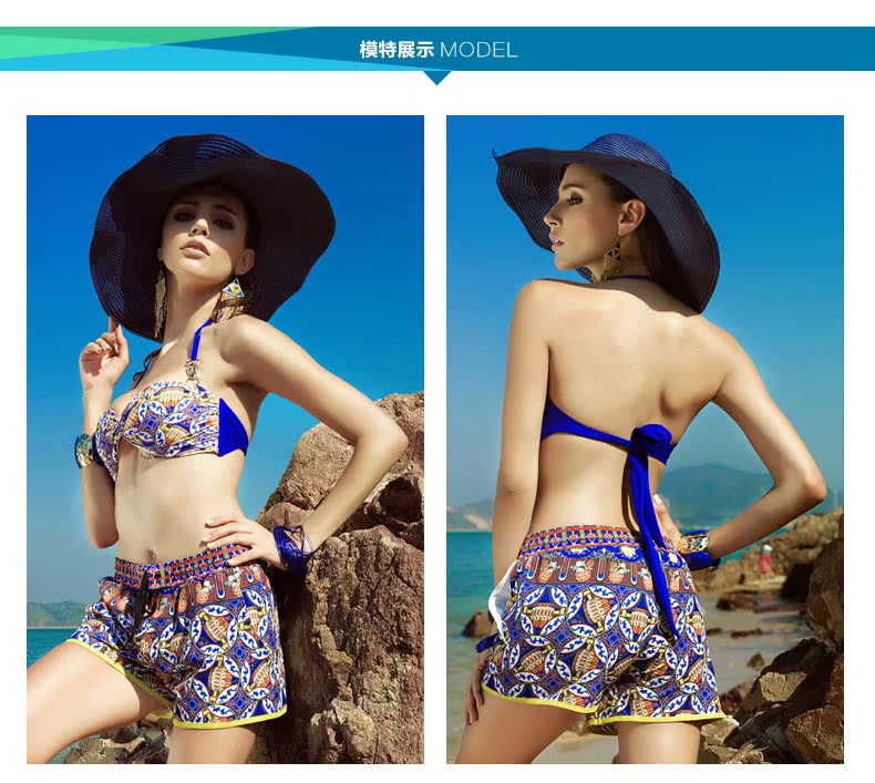 Tim Poqi quần đi biển nữ thể thao in gió quốc gia là quần short mỏng XL nhanh khô khô quần nóng 	mua quần đi biển nam	
