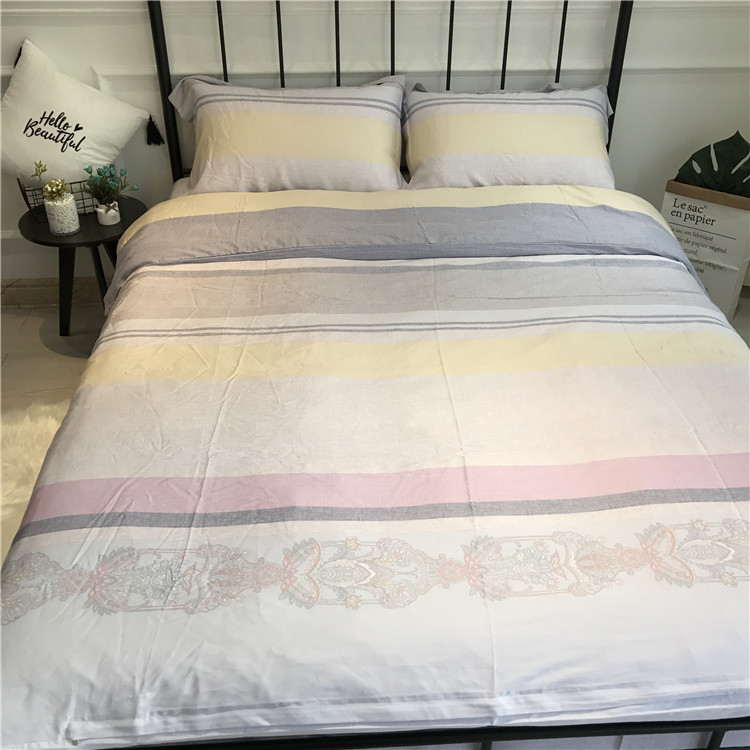 Mùa xuân và mùa hè hai mặt Tencel mảnh duy nhất quilt cover sheets 60 Tencel quilt đơn đôi naked ngủ vẻ đẹp tấm duy nhất