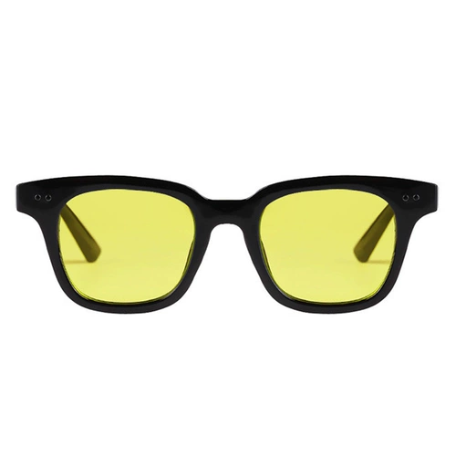 Ретро квадратные трендовые модные солнцезащитные очки для влюбленных, коллекция 2022, популярно в интернете