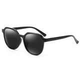 Солнцезащитные очки Myopia со степенью очков, с большим лицом круглого лица, устанавливая солнцезащитные очки с поляризаторами поляризатора