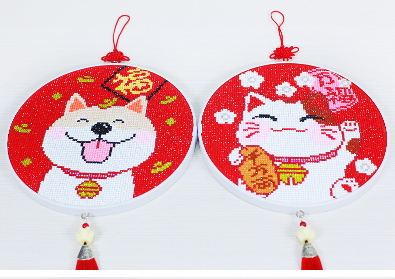 bức tranh đóng khung nhỏ kim cương đầy đủ kim cương khâu 5D kim cương dán 2018 mới nhỏ mảnh phòng khách đơn giản kim cương thêu 2019 - Công cụ & phụ kiện Cross-stitch bộ dụng cụ thêu tay