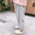 đường vuông childrens trẻ em sweatpants bông Hàn Quốc phiên bản của trẻ em quần mùa xuân bé quần âu thủy triều. 