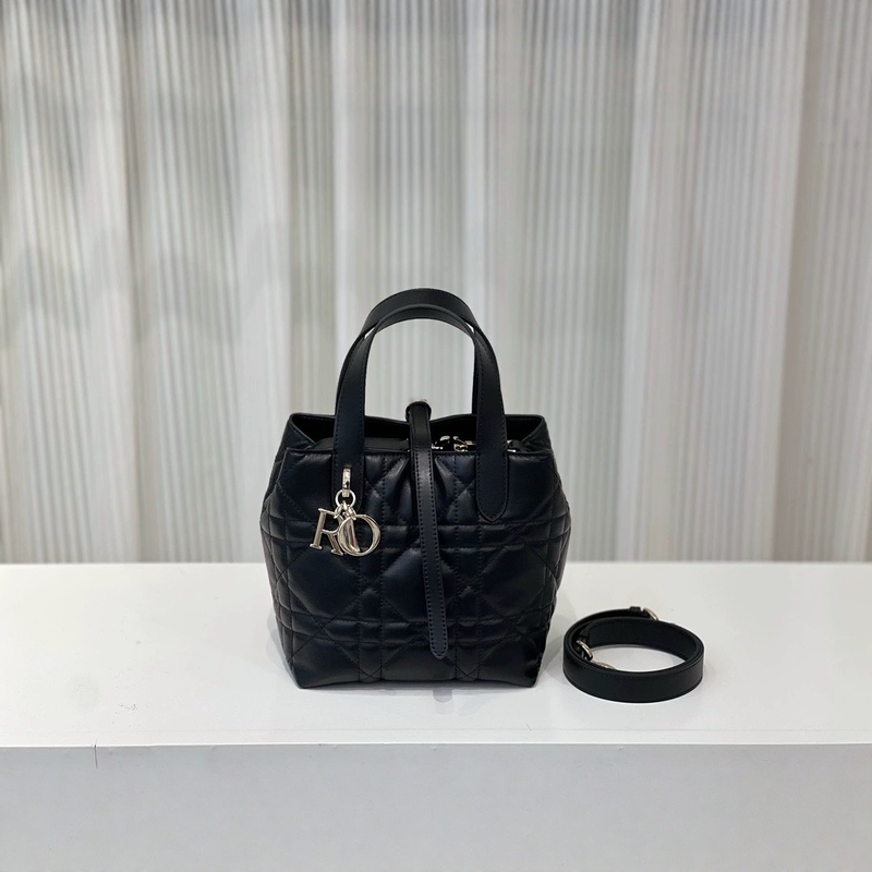 【Special Clearance】Vertical Style Native First Layer Cowhide Princess Diana Handbag Commuter High-End Tote Bag for Women