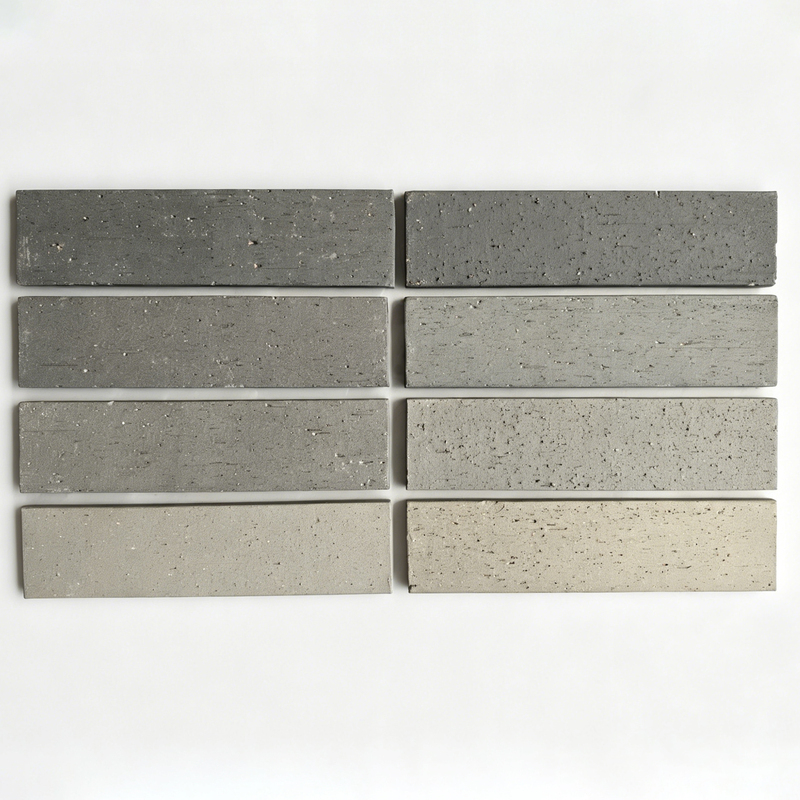 Exterior Wall Tiles 6X24Cm Full-Body Clay Split Tiles Antique Gray Ancient Building Blue Tiles Rural Old-Fashioned Exterior Wall Tiles Exterior Wall Tiles 6X24Cm Full-Body Clay Split Tiles Antique Gray Ancient Building Blue Tiles Rural Old-Fashioned Exterior Wall Tiles