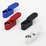 Металлический портативный съемный мундштук, металлическая курительная трубка, алюминиевый сплав