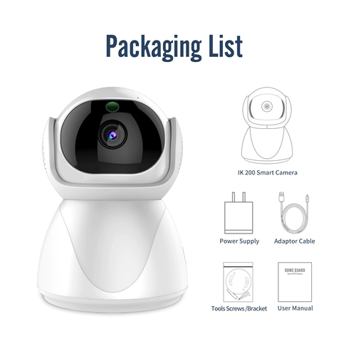 Baby Monitor Tuya Sart Pet Camera Wi -Fi 2,4G 5G Surveil