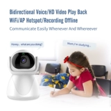 Baby Monitor Tuya Sart Pet Camera Wi -Fi 2,4G 5G Surveil