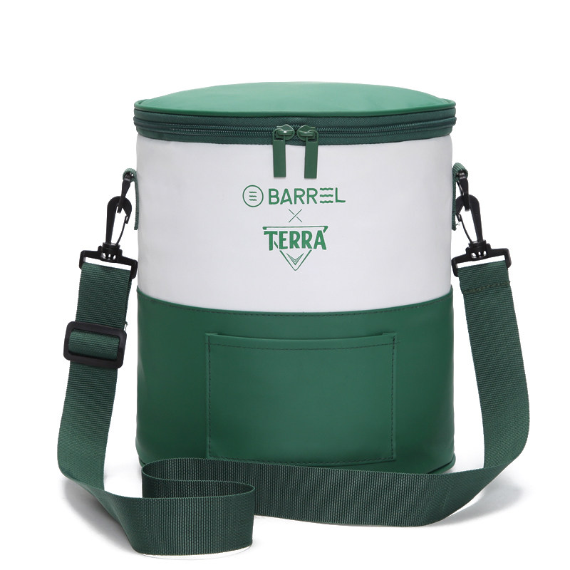 15 liters multifunction cylindrical on-board outdoor picnic insulation packs refreshing ice pack lunch box refreshing bag delivery bag