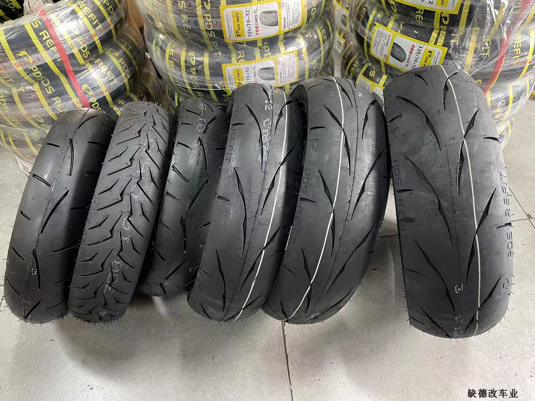 PDS Semi-Hot Melt Tire Electric Nine Calf Motorcycle 90100 90100 90 10110120130 70 12 12 Taobao