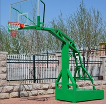 Factory direct mobile flat box basketball rack tempered glass rebounding School Unit dedicated