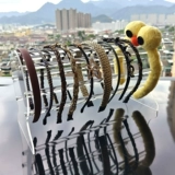 Браслет, черный стенд, ободок, часы