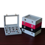 Прозрачные серьги, шпильки для волос, клипсы, ожерелье, коробочка для хранения, коробка для хранения, аксессуар, стенд, простой и элегантный дизайн, европейский стиль