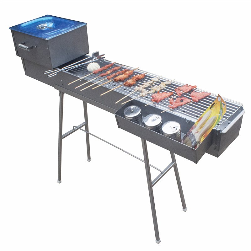 Butterfly Roasted Aroma New Product Great Outdoor Commercial Charcoal Fried Barbecue Dual-use Stove Grill