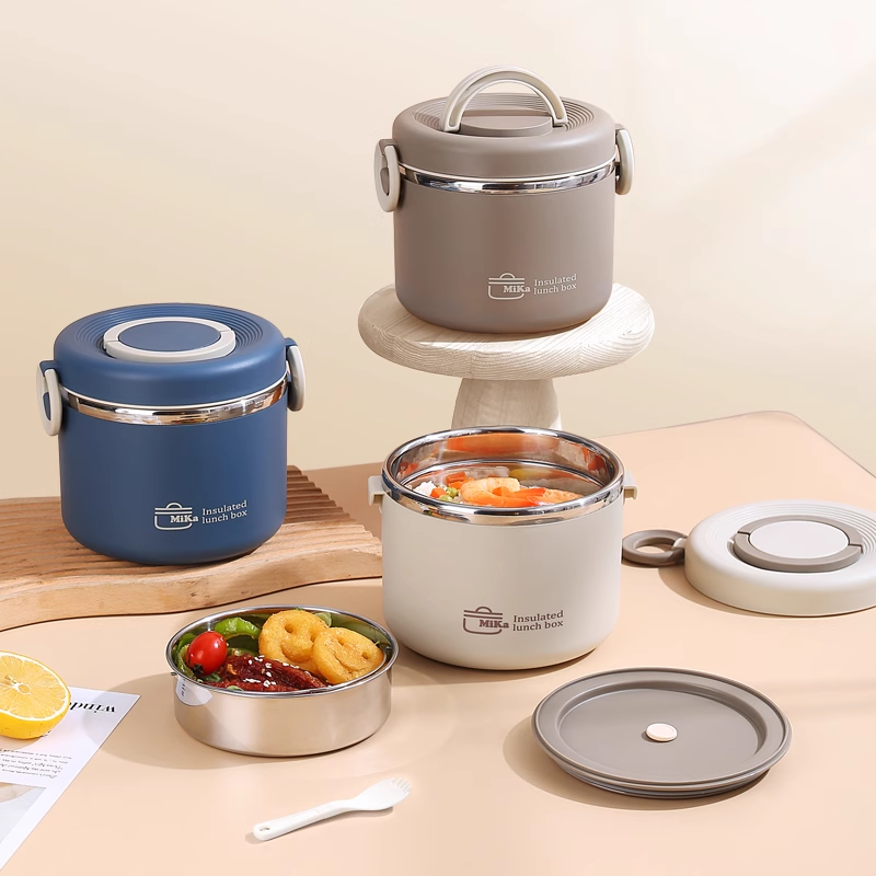 【首单再减3】双层304不锈钢保温饭盒