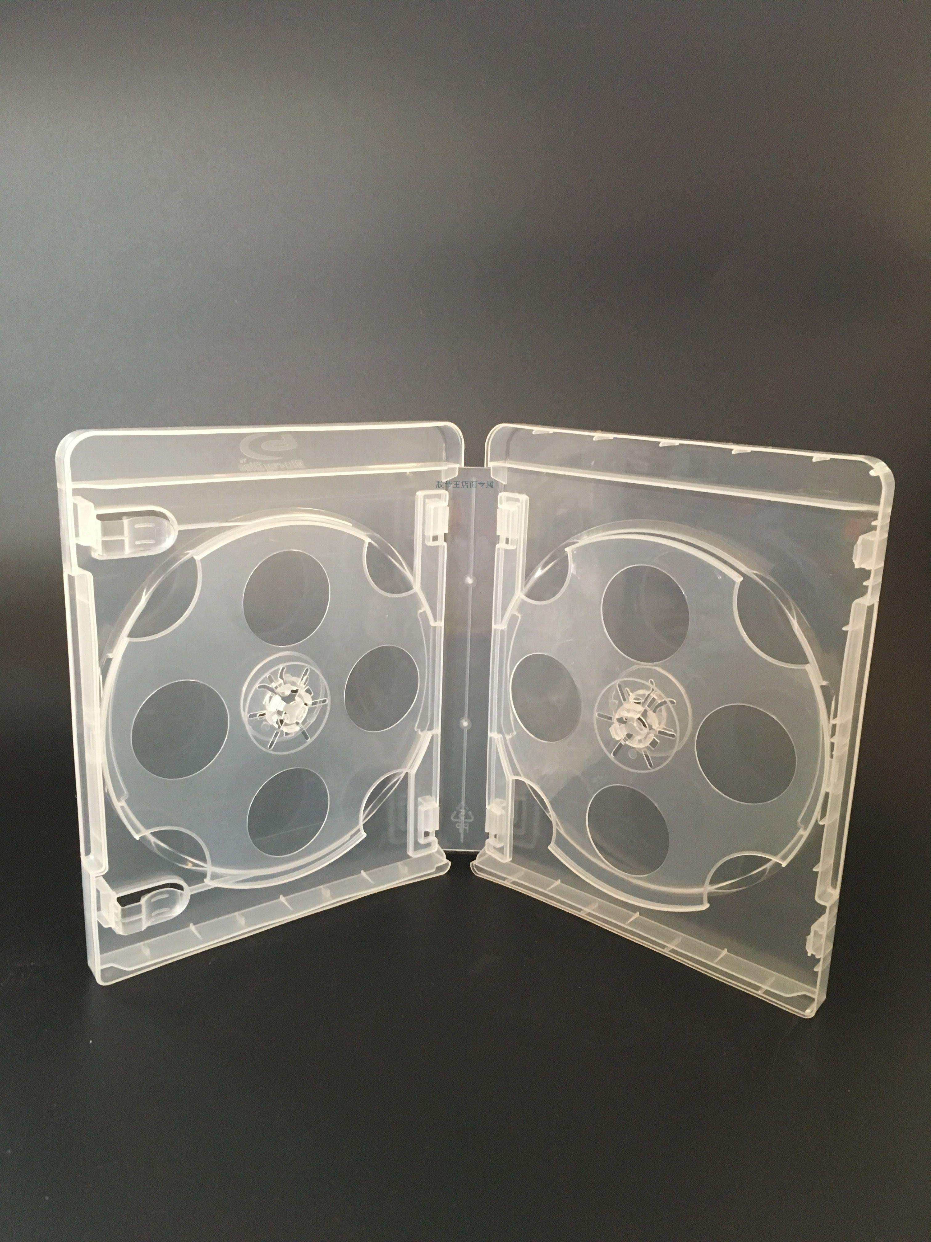 22mm 6 disc Transparent Blu - ray Box CD - box Coverable page Blu - ray DVD box CD box