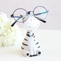 Creative cartoon glasses shelf Home desktop sunglasses sunglasses placement storage rack Glasses shop display rack ornaments