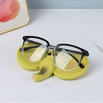 Creative and cute little elephant glasses placement rack glasses display rack glasses shop display props decorations