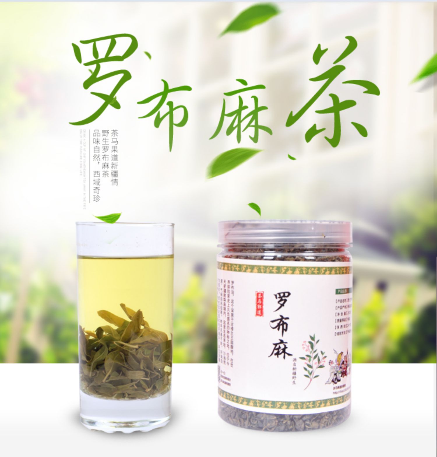 罗布麻茶新疆正品降压