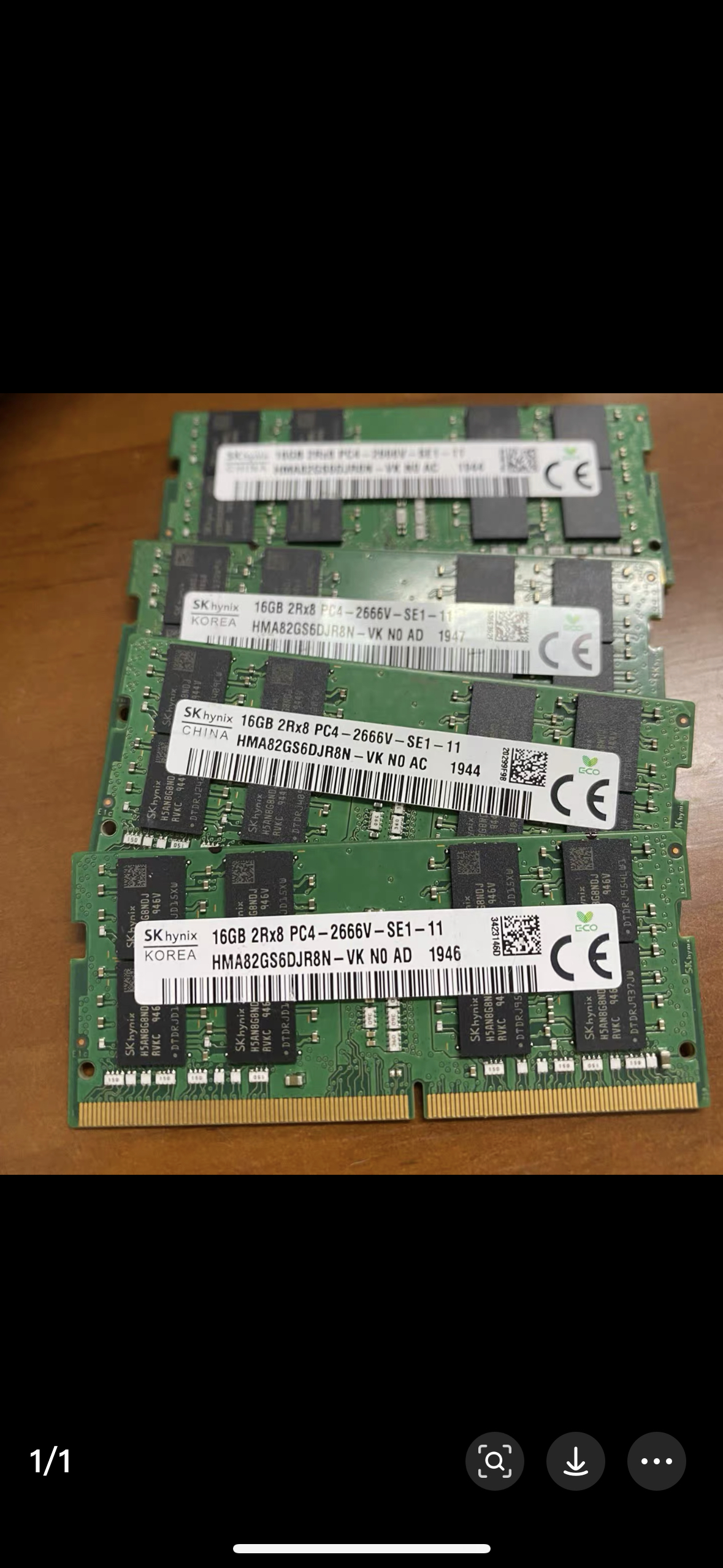 Память ноутбука SK Hynix DDR4 4G 8G 16G 2133 2400 2666 3200