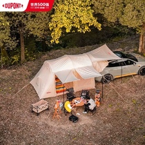 DuPont applique le modèle Tesla Y une tente de camping en plein air épaississement extérieur étanche en coton