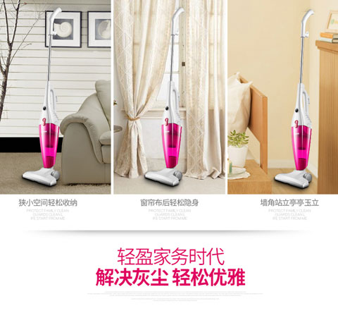 máy hút bụi lg Máy hút bụi gia đình câm thảm cầm tay mạnh mẽ ngoài bộ thu bụi đẩy thanh công suất nhỏ xiaomi deerma cm1300