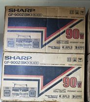 库存:夏普GF-900收录机（双卡磁带80年代厂家库存积压机器