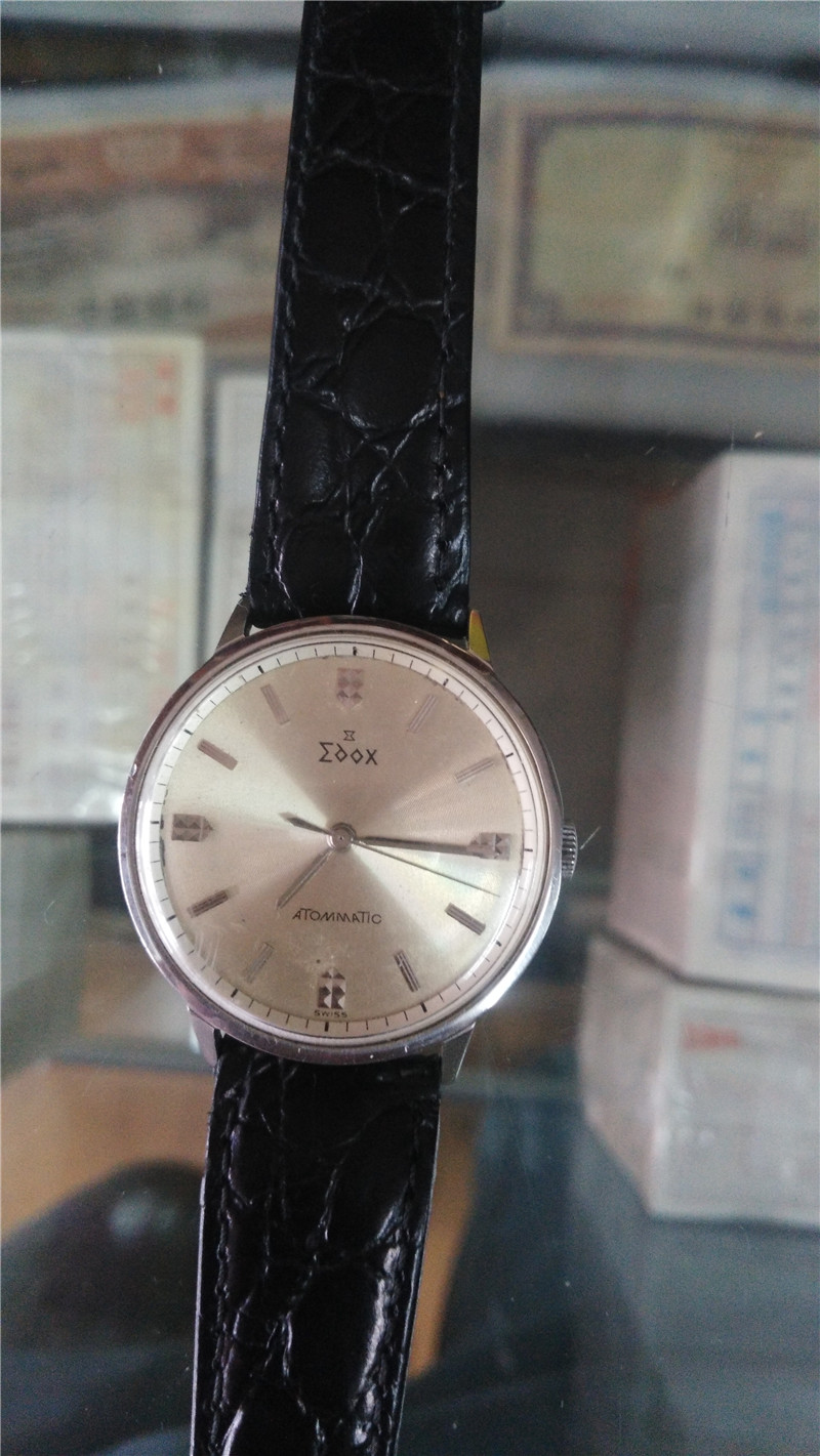 Good pinstripe disc Swiss Yidegrees fully automatic male mechanical watch Yellow movement 2451