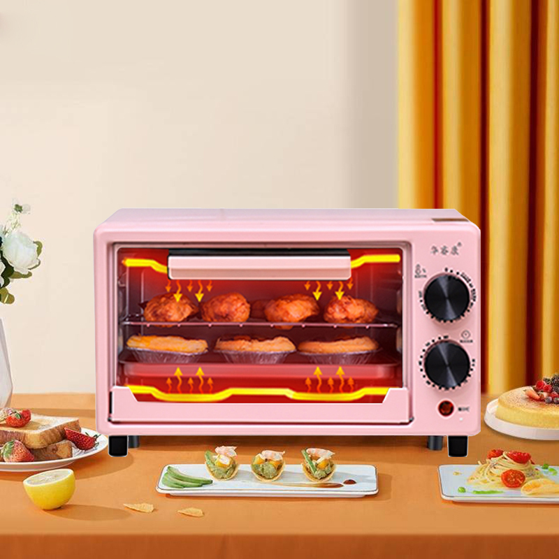 Oven Home Small Mini 12 Liters Multifunction Baking Sweet Potato Cake Egg Tart Pizza Fully Automatic Electric Oven