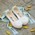 Phong cách cổ xưa nguyên bản với đôi giày Hanfu cải tiến văn học nữ giày khiêu vũ hoang dã trang phục sinh viên COS show giày the thao nữ hàn quốc Plimsolls