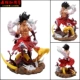 One Piece GK Blue Dragon Crazy Tiger Zoro Flame Sabo Super Ape King Gear 4th Gear Luffy Scene Model Trang trí làm bằng tay - Capsule Đồ chơi / Búp bê / BJD / Đồ chơi binh sĩ