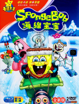 Childrens cartoon cartoon Spongebob humor funny puzzle cartoon car 2dvd disc